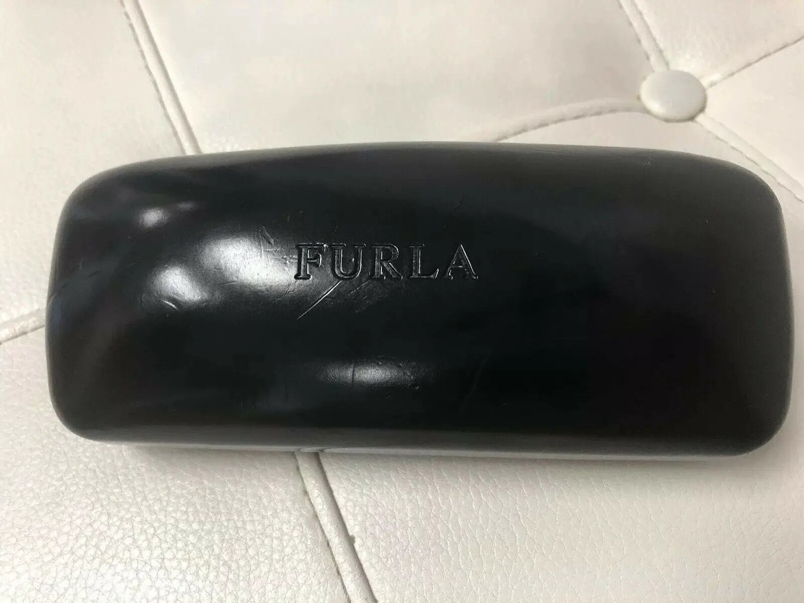 Furla Eye glasses Sunglasses Hard Case Box Crush Resistant Clamshell Casing by Furla