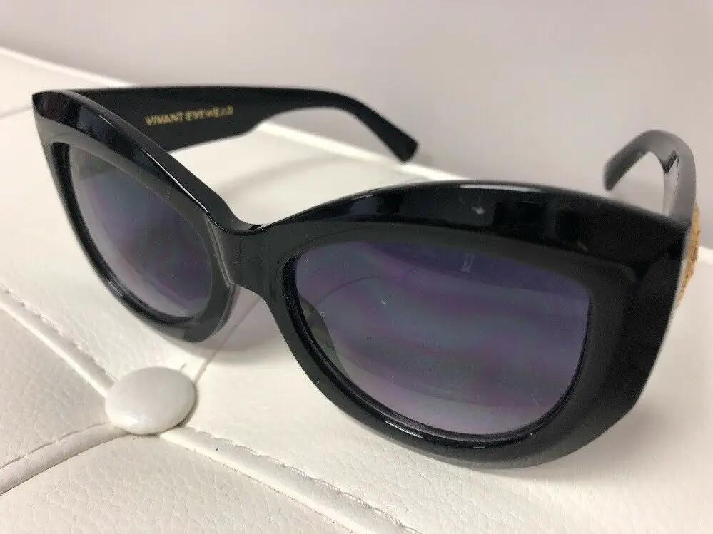 CLASSIC VINTAGE HIP HOP RAPPER Clear Lens EYE GLASSES Thick Black Fashion Frame by VIVANT Eyewear