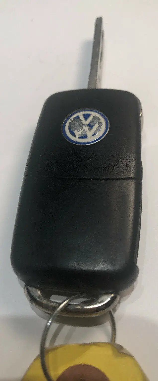 NEW VW VOLKSWAGEN FLIP KEY FOB SHELL REPLACEMENT CASE KIT JETTA BEETLE PASSAT by VW