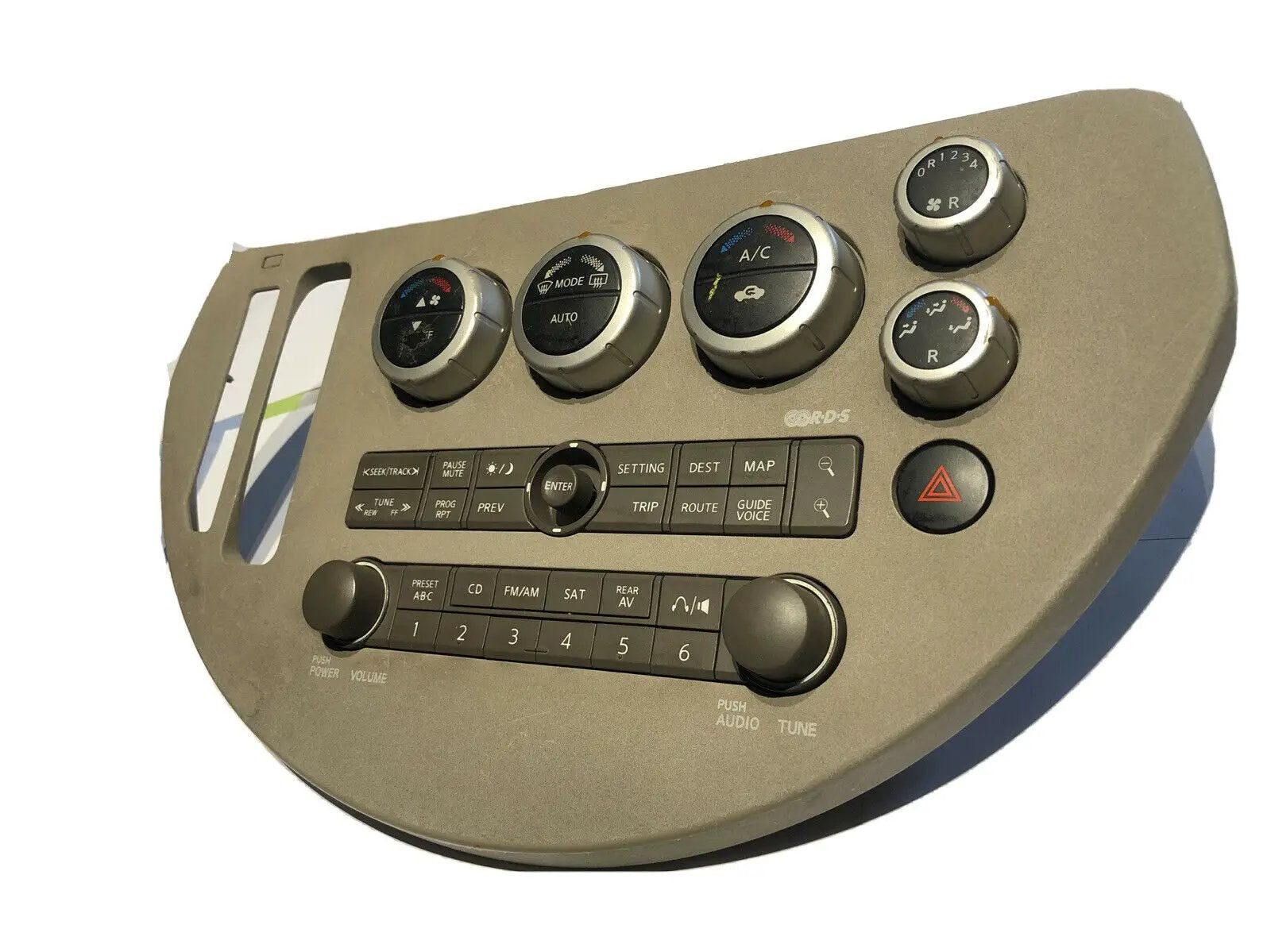 682605Z000 Grey Dashboard Center Console Gauge Panel For Nissan 2004-2005 Quest by autoooparts