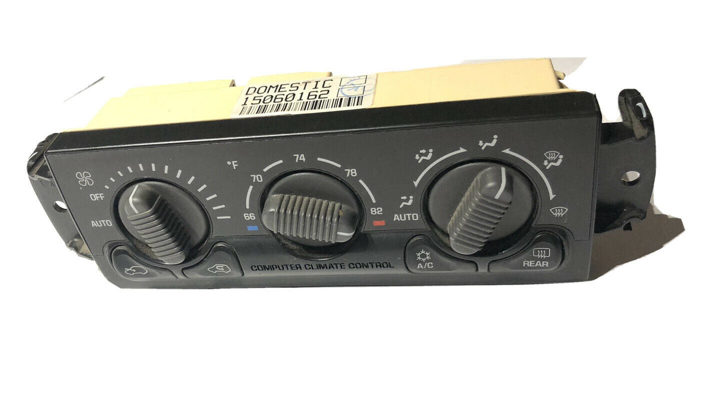 2000-2002 Yukon Tahoe Suburban auto climate heater ac control 15060162