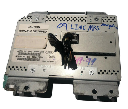 09 LINCOLN MKS CENTER DASH MOUNTED NAVIGATION SYSTEM INFORMATION DISPLAY SCREEN by Lincoln