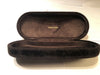 TOM FORD Signature Brown Velvet Hard Shell Eyeglasses Sunglasses Case Italy Auth