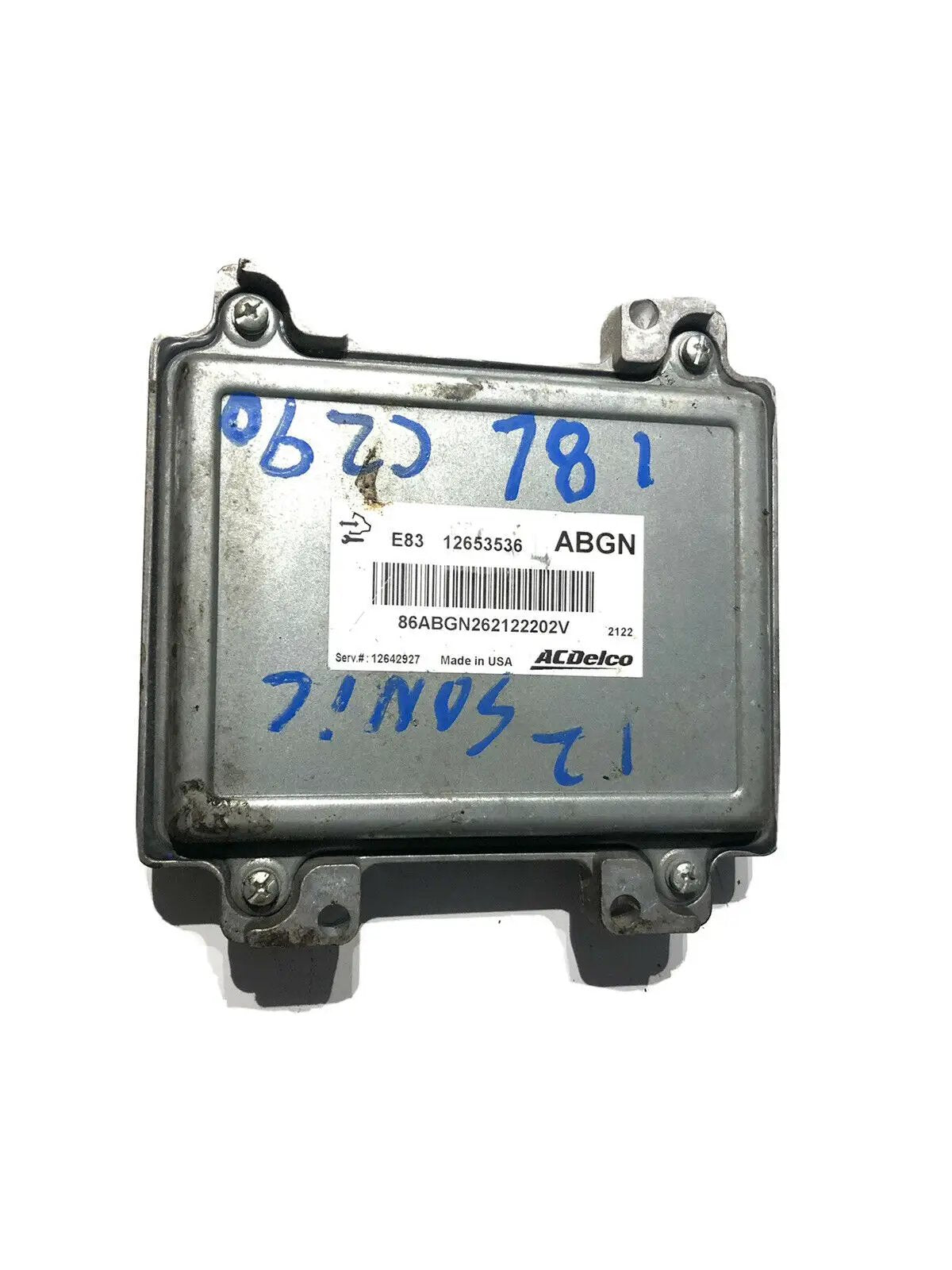 2012 Cruze Sonic 12642927 Engine Computer Control Module Brain ECU ECM PCM OEM by OEM
