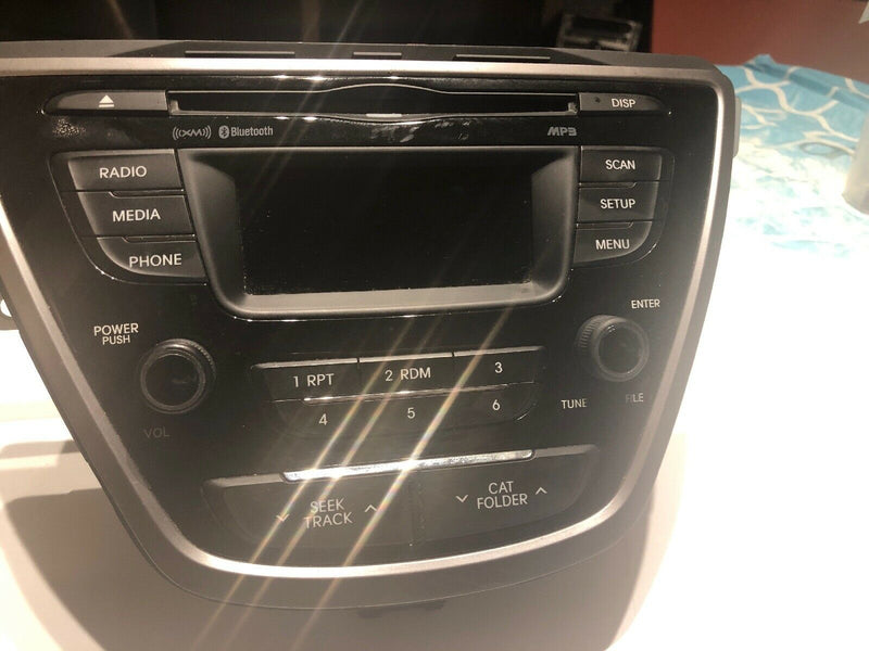 RADIO Hyundai Elantra 2011 11 2012 12 2013 13  AM FM CD 961703X165RA5 893174