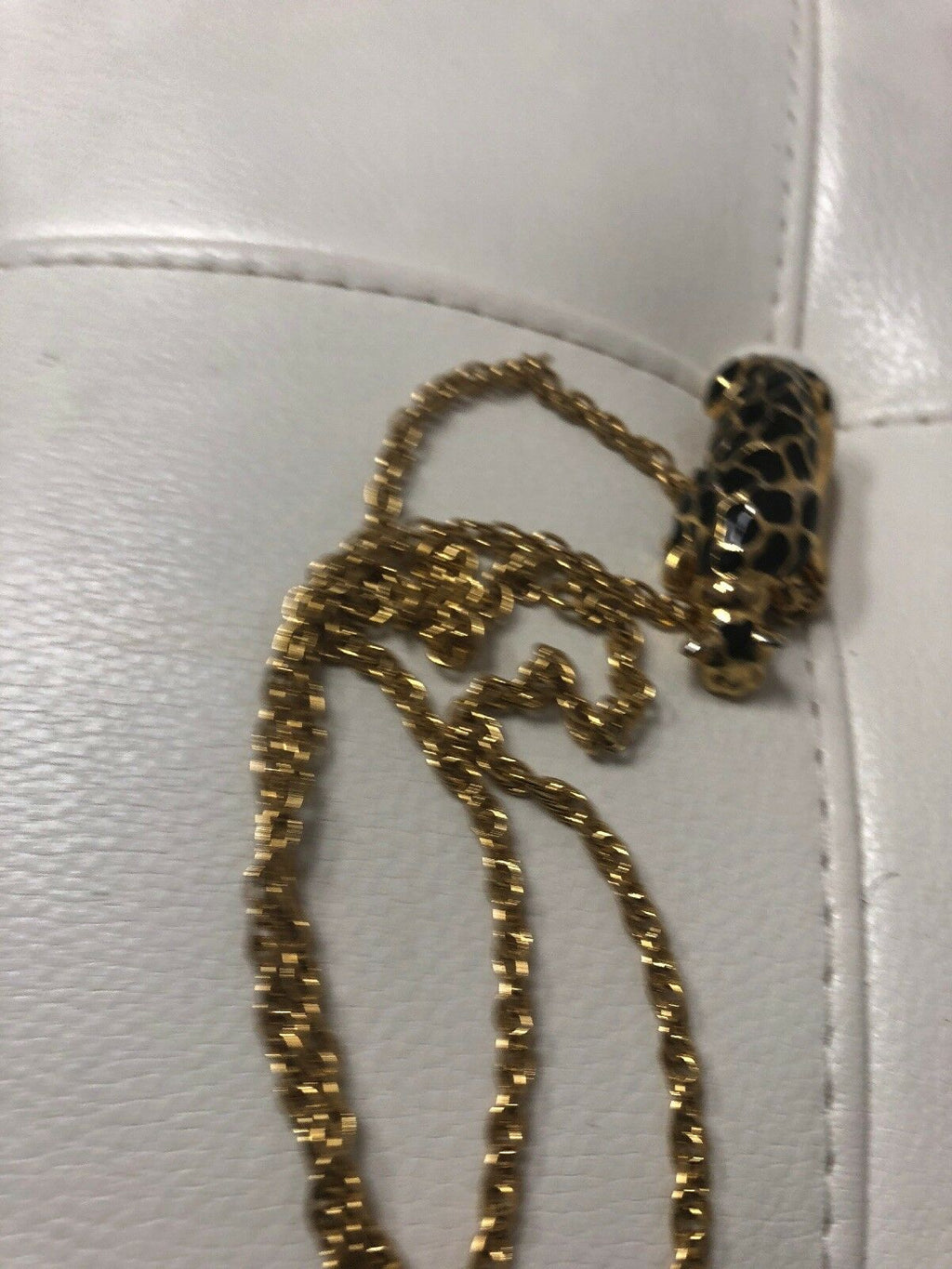 Leopard Gold Necklace