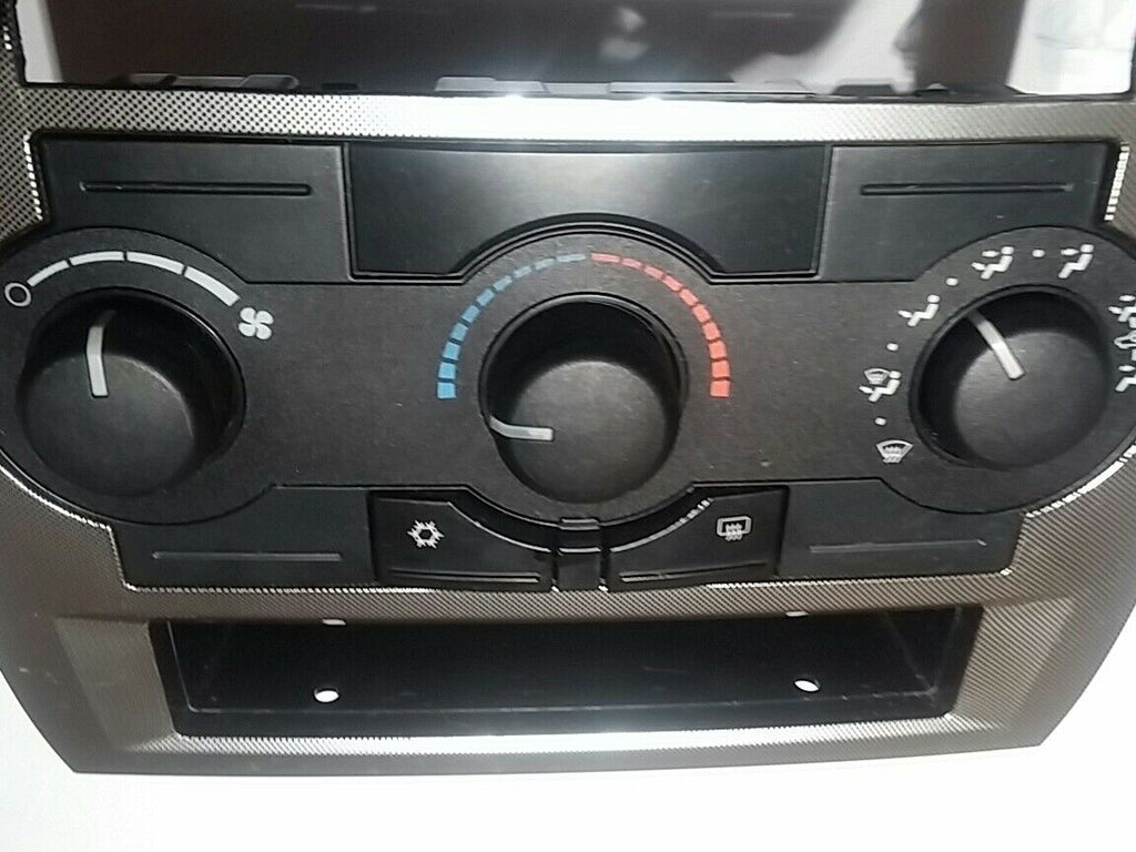 06-08 DODGE CHARGER AC CONTROL CLIMATE HEATER TEMPERATURE & BEZEL  55111870AI