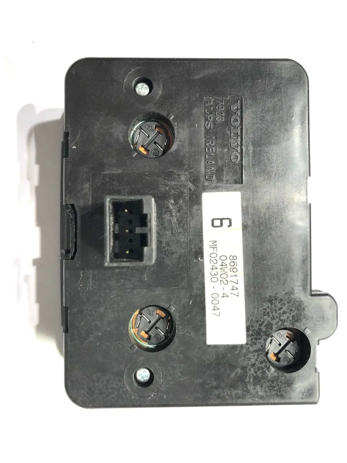 VOLVO S80 05 OEM HEADLIGHT HEAD LIGHT MIRROR CONTROL SWITCH UNIT 8691747 Black by VOLVO OEM ALPS