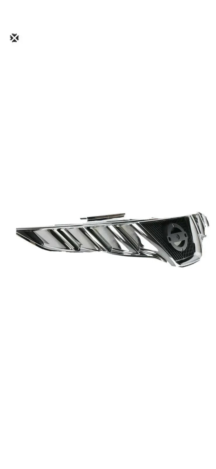 OWM Grille For 2009-2010 Nissan Murano Chrome Shell w/ Black Insert Plastic by Perfect Fit