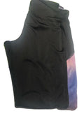 Energie Black Green I will win Stretch Leggings womens Pants Size L Large by Energie