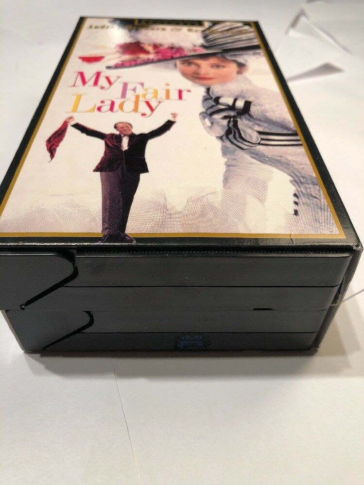 My Fair Lady Movie Video VHS Tape Double Cassette SEALED NEW Audrey Hepburn
