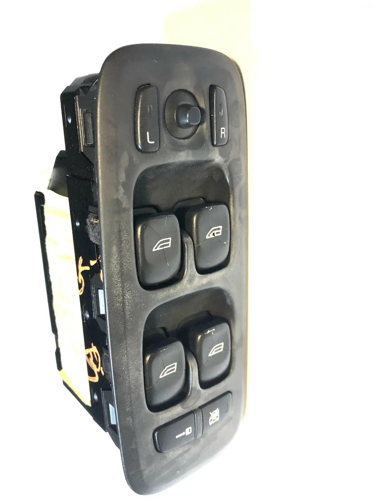 BLACK 2004-05 Volvo XC90 drivers master power window switch mirrors & door lock by Volvo-Alps Ireland