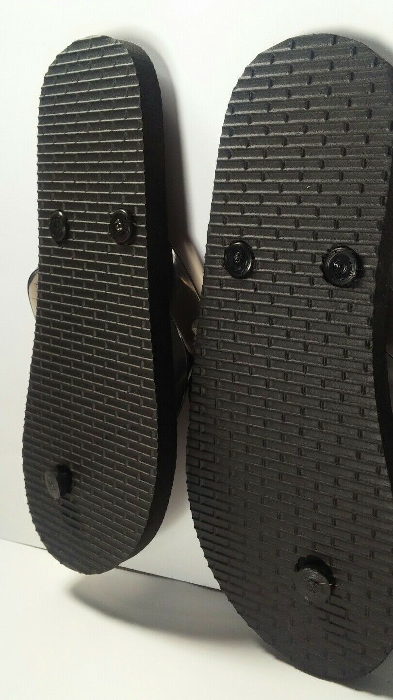 SIZE XS SMALL SANDALS SLIPPERS  BLACK, NEW without box cheap $9
