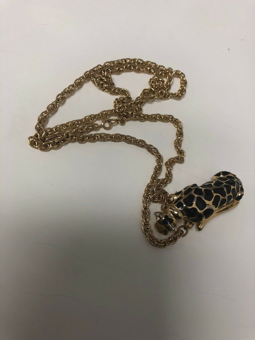 Leopard Gold Necklace