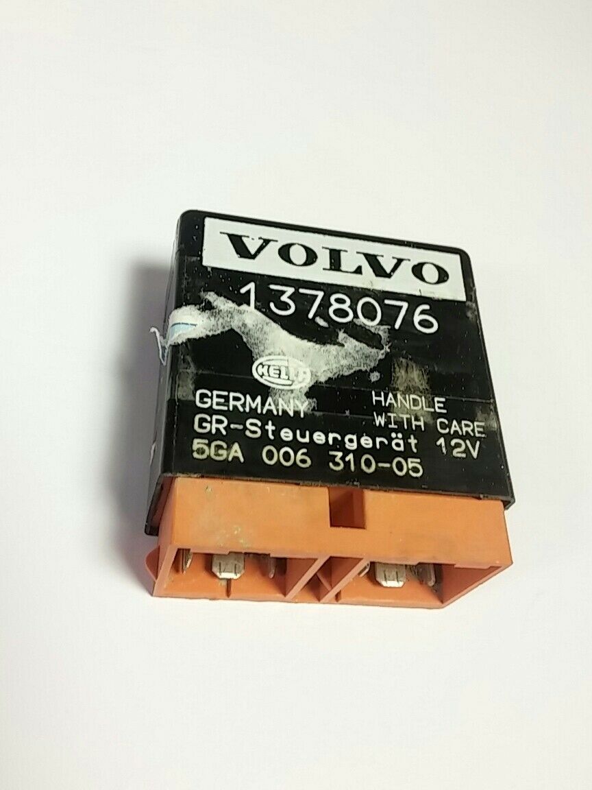 New Volvo Cruise Control Unit Relay 1378076 Hella 5GA 006 310-05 B101 E102 .OE