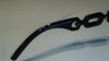 Espirit large black  oversized  sunglasses  with chain arm.