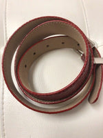 Boots And Bags Burgundy Belt Size Meduim Leather