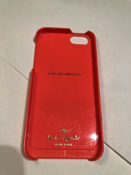 Hold The Phone Iphone 4 Kate Spade Phone Case Orange & Gold