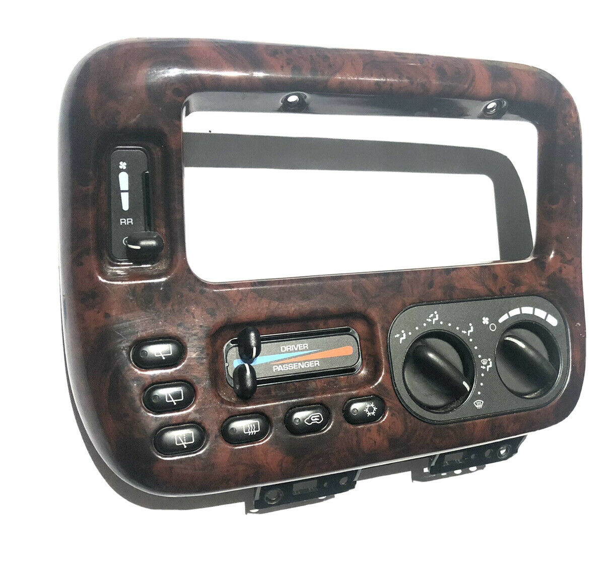 96 - 00 Dodge Caravan Town & Country Woodgrain CLIMATE CONTROL P04677966AB