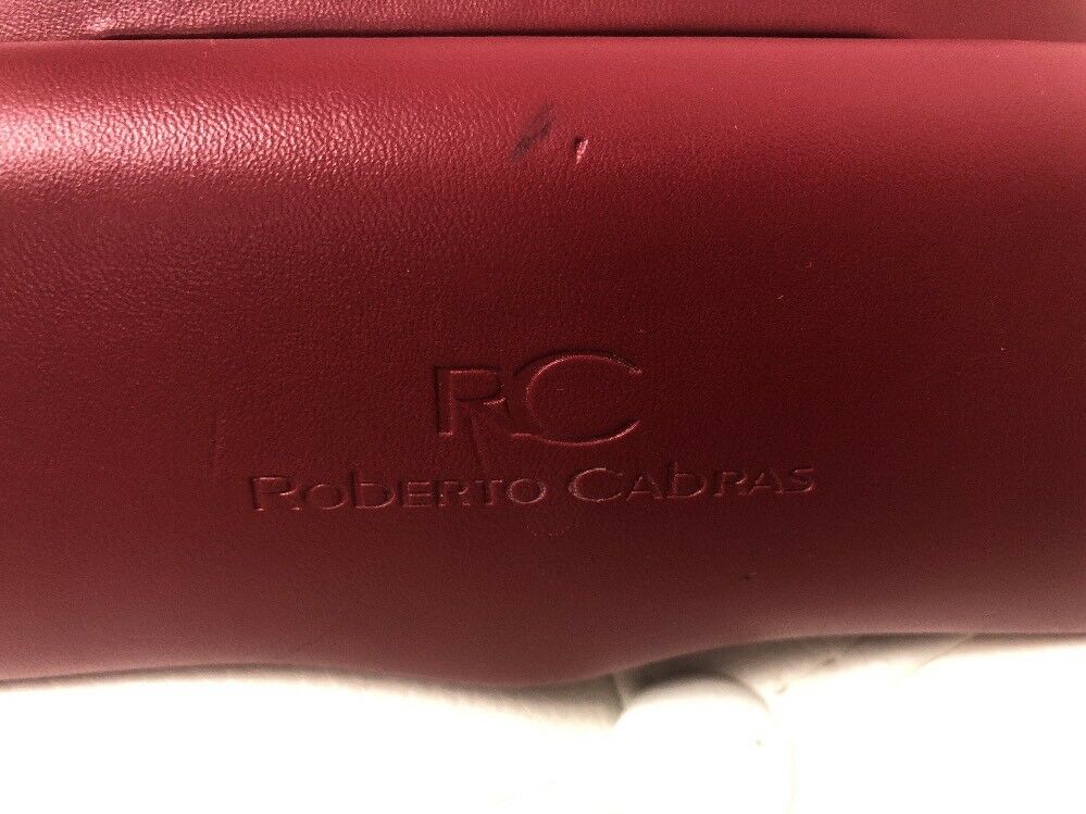 Roberto Cabral Eyeglass Case w/ Pouch and Cloth.