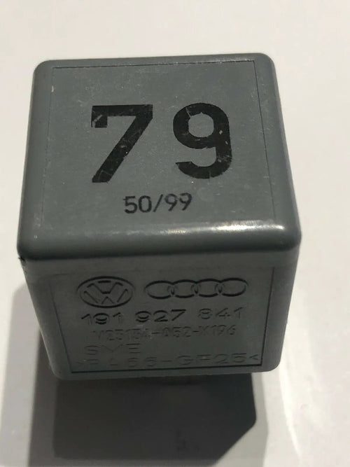 12V 6Pin # V23134-A52-X196 / 191927841 / No. 79 _TESTED RELAY_VW Audi Seat Skoda by DALEY1DEALS,LLC.