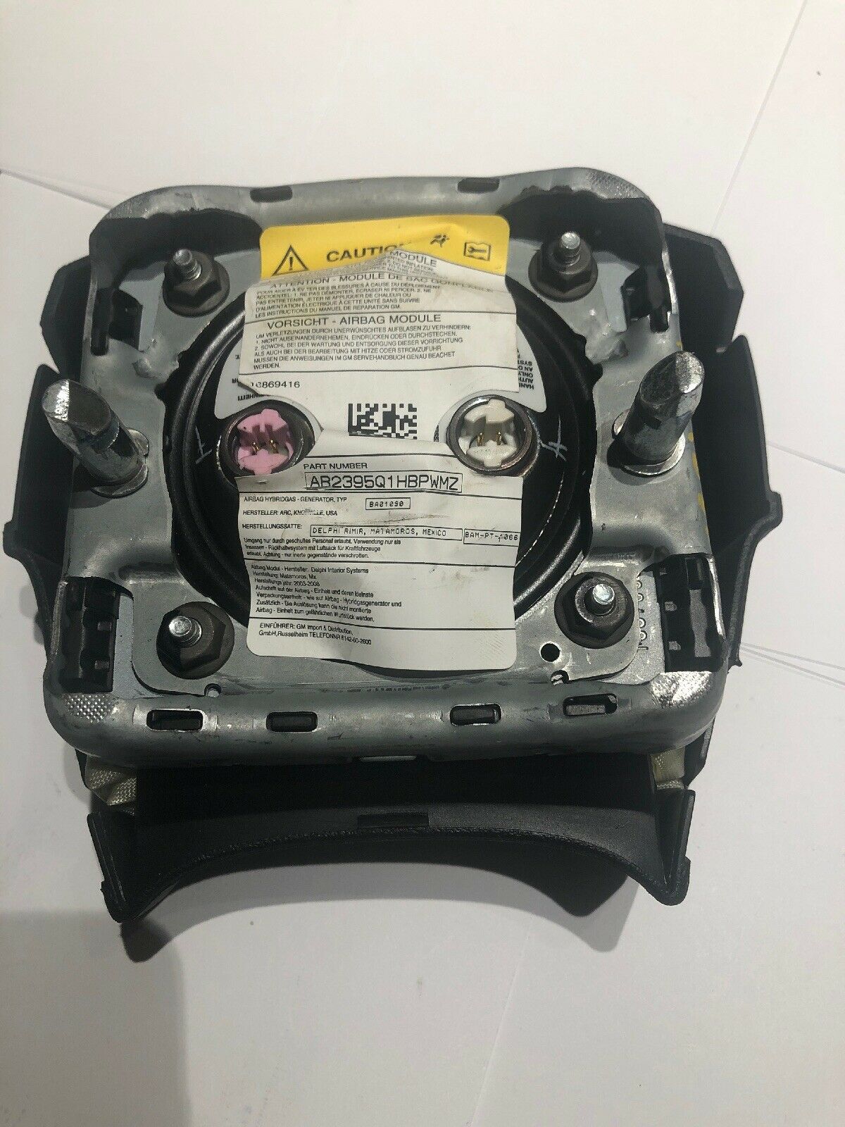 TRAILBLAZER L Air Bag driver wheel 06-09