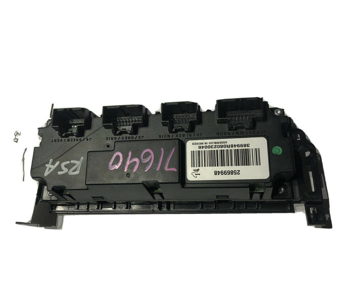 2007-2011 2010 Chevy  Silverado Sierra Ac Heater Climate Control Unit 25869948