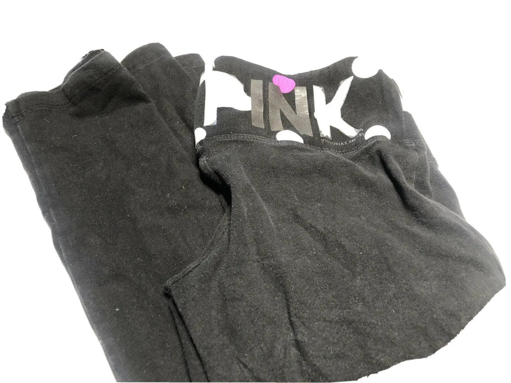 Victoria secret pink yoga pants small Petite black stretchy workout bottoms by Victoria's Secret