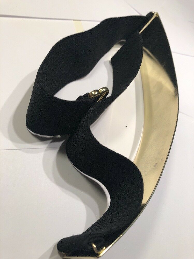 Black BELT BLACK GOLD WIDE WASTE SIZE WOMENS H&M Size M