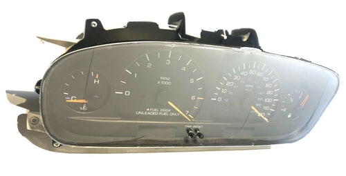 Premium 1997-00 Dodge Caravan Instrument Cluster Speedometer Tachco Red gauge