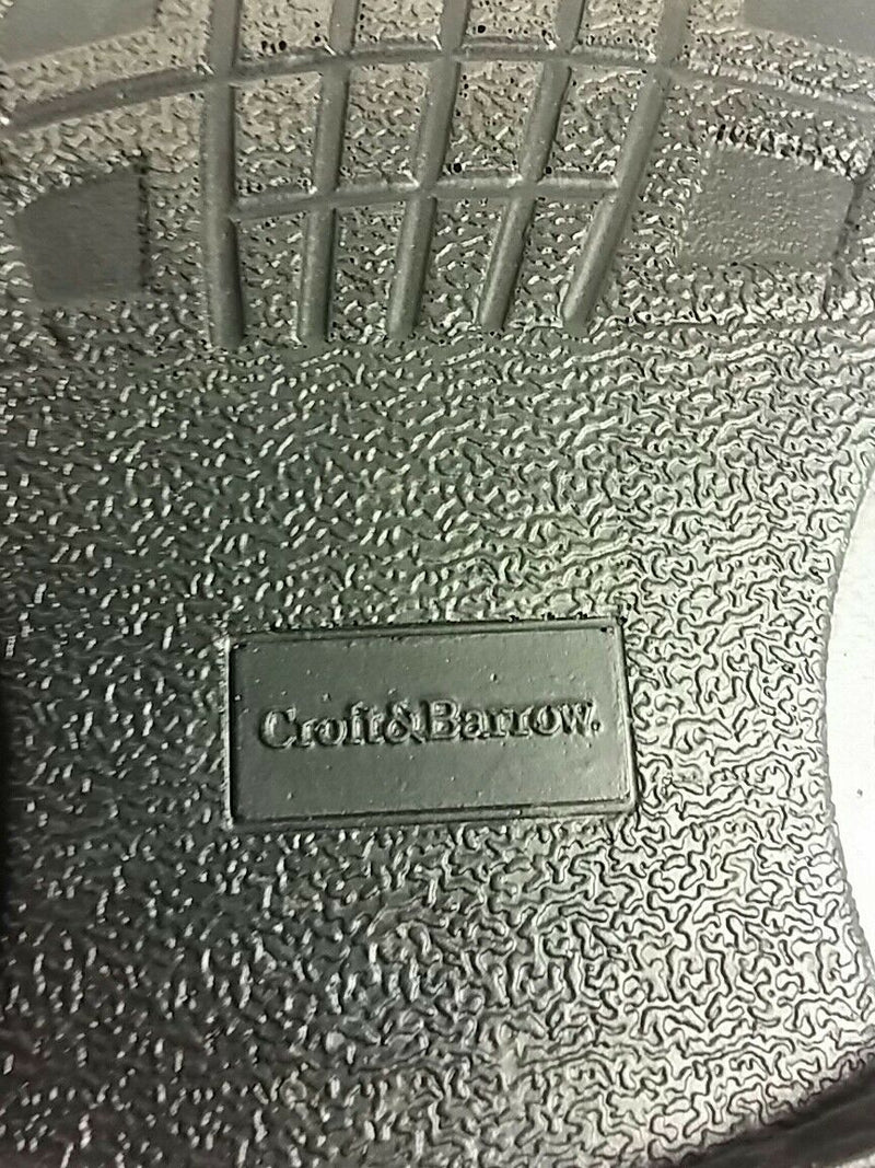 MEN'S BLACK SHOES SIZE 9 CRAFT & BARROW UPPER LEATHER CORE TECHNOLOGY RN#73277
