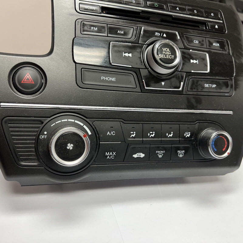 like new oem 2013-2015 Honda Civic AM FM CD Player Radio Receiver OEM H03B54001