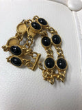 Gold Double Fine Costume Bracelet