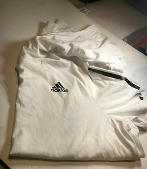 Adidas Boys Large 14/16 Gray The Go-To Tee Hooded Pullover Long Sleeve Hoodie