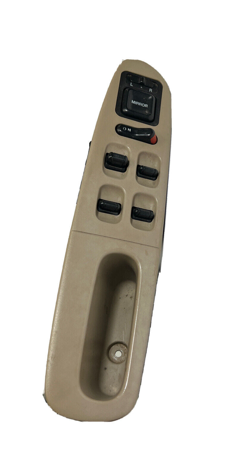 B#38 1994-1997 HONDA ACCORD 4 DOOR POWER WINDOW MASTER SWITCH OEM L TAN