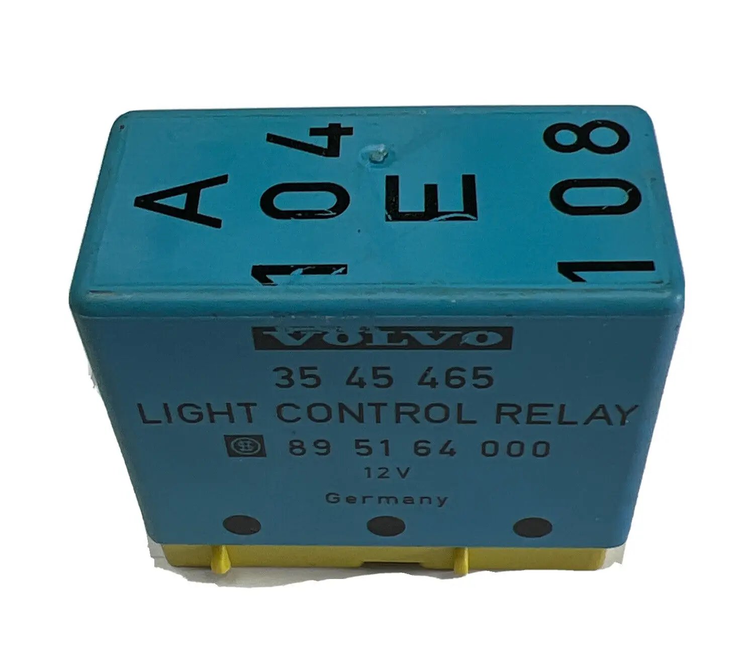 Volvo 760 940 960 OEM Genuine Main Light Headlight Head Lamp Relay Fuse 3545465 by Volvo