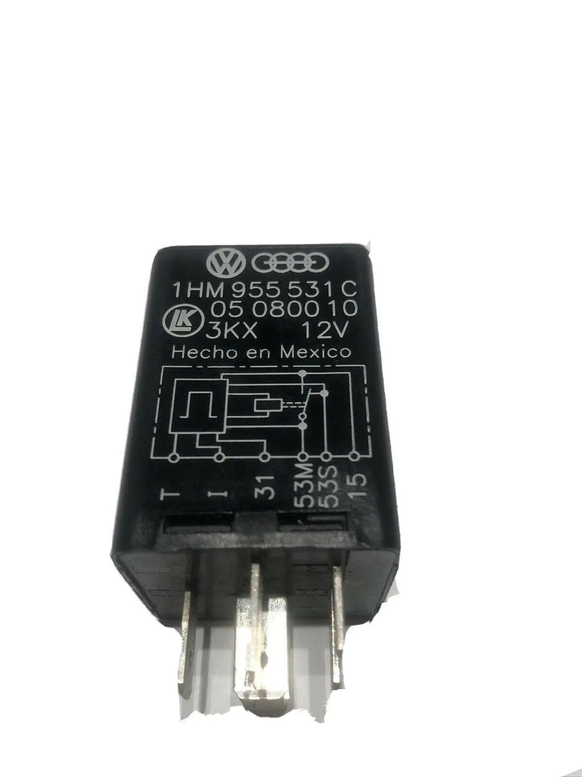 Intermittent Wiper Relay # 196 93-99 VW Jetta Golf GTI Cabrio - 1HM 955 531 C by Volkswagen