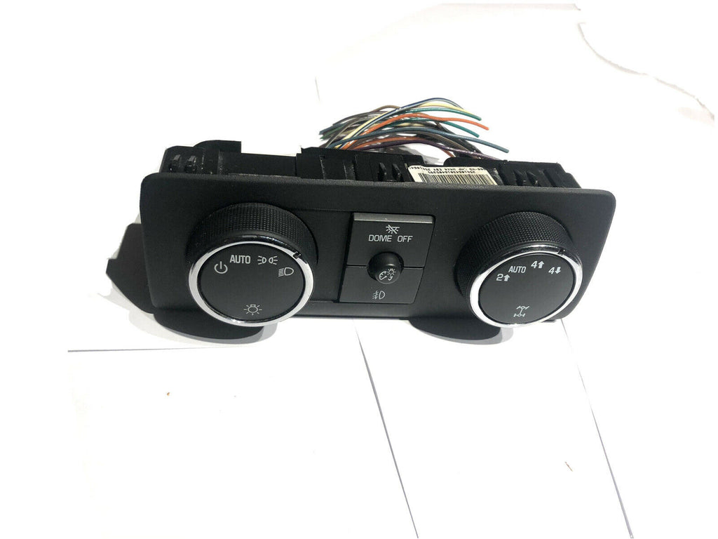 07 08 09 10 11 12 13 TAHOE YUKON dash headlight dimmer switch panel 25810643 OEM