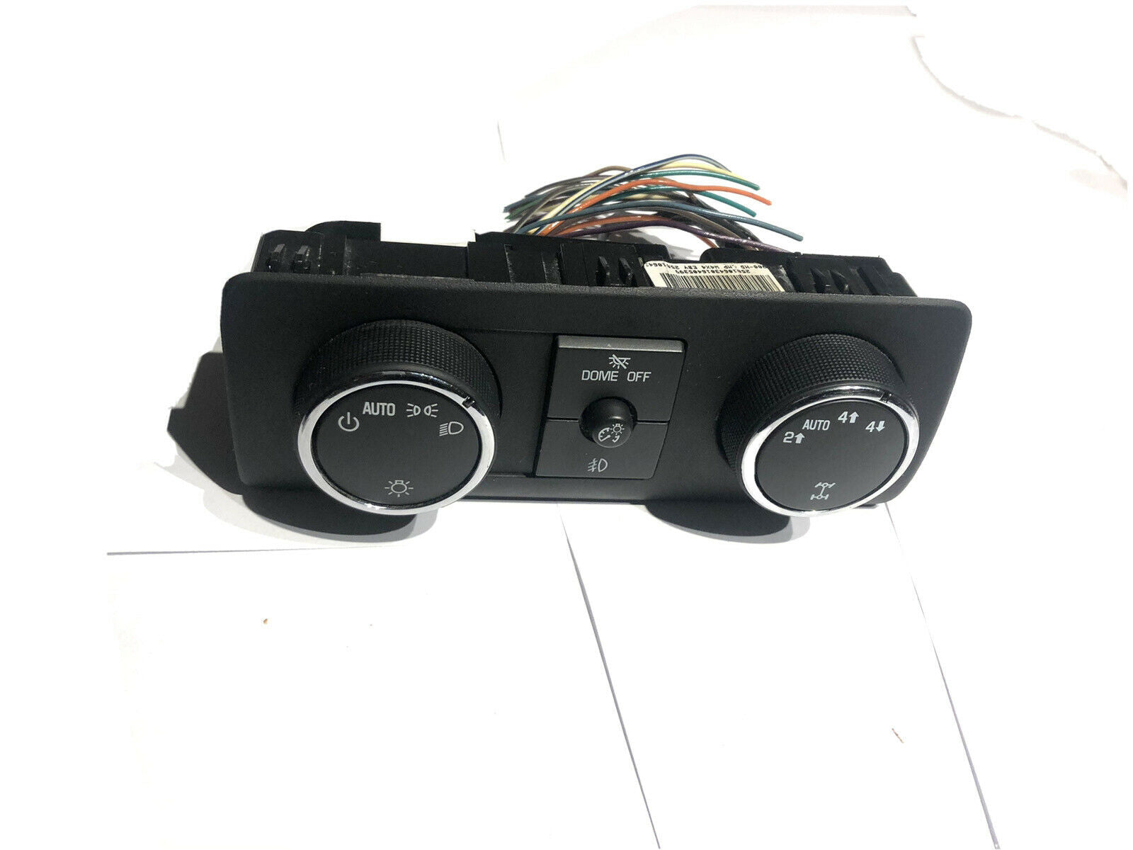07 08 09 10 11 12 13 TAHOE YUKON dash headlight dimmer switch panel 25810643 OEM