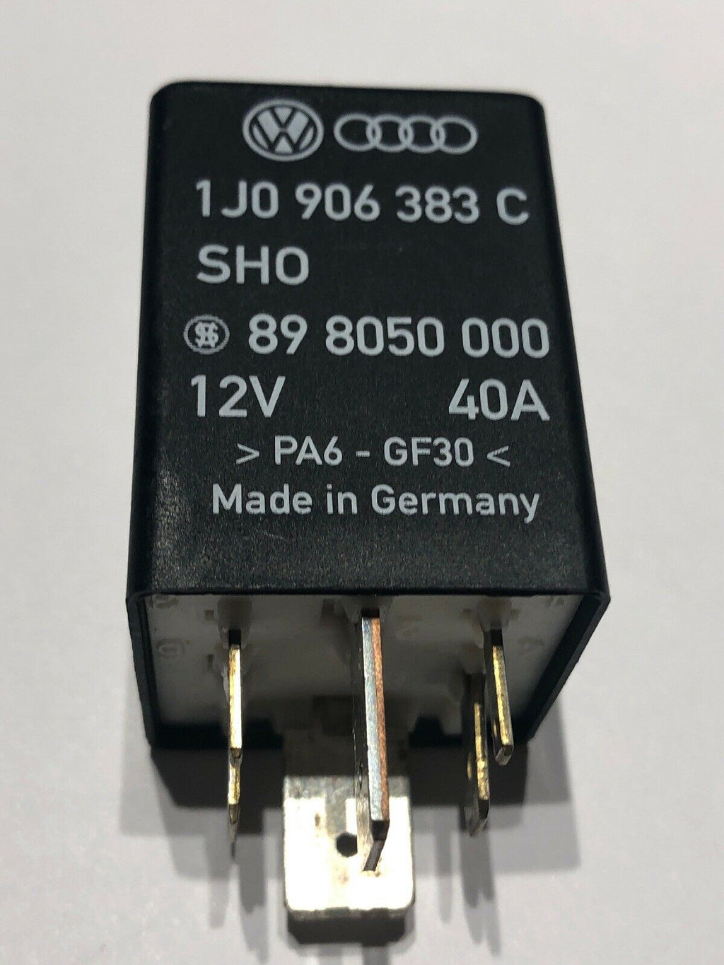 NEW OEM VOLKSWAGEN AUDI FUEL PUMP RELAY 409 / 1J0 906 383 C / 1J0906383C