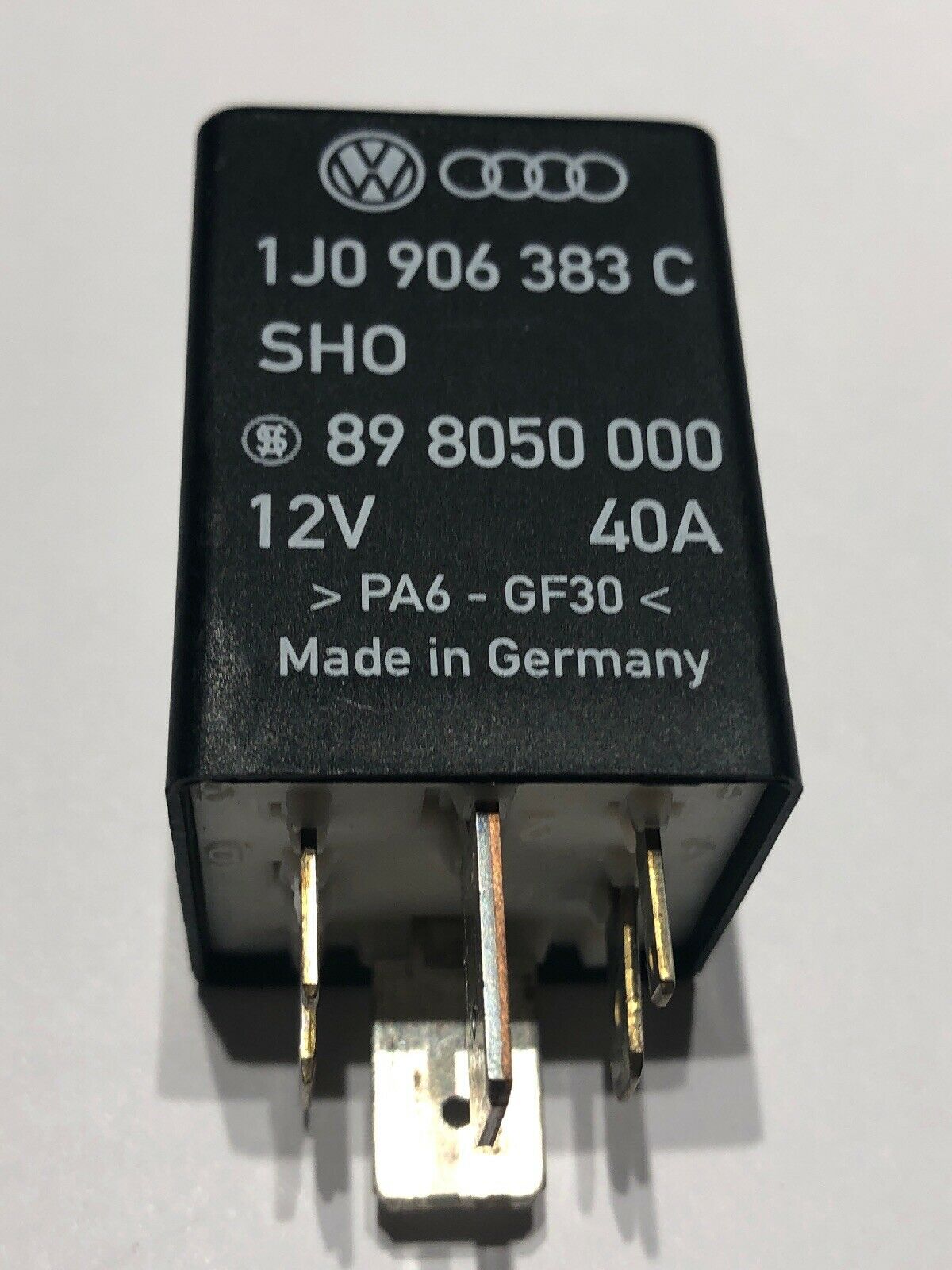 NEW OEM VOLKSWAGEN AUDI FUEL PUMP RELAY 409 / 1J0 906 383 C / 1J0906383C