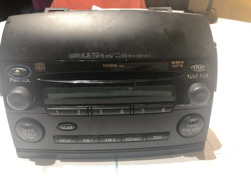 04 2004 Toyota Sienna CD Player Radio Receiver 11827 OEM 86120-08210